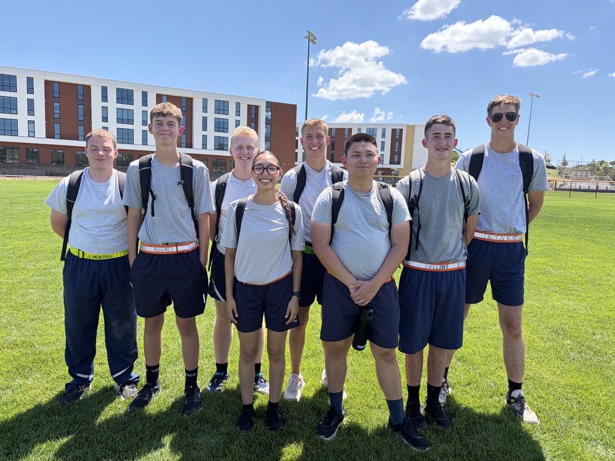 Cadets with Detachment 028